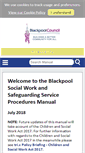 Mobile Screenshot of blackpoolchildcare.proceduresonline.com