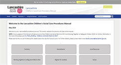 Desktop Screenshot of lancashirecsc.proceduresonline.com