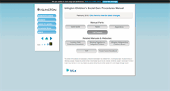 Desktop Screenshot of islingtonchildcare.proceduresonline.com
