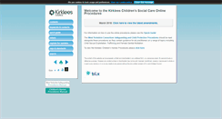 Desktop Screenshot of kirkleeschildcare.proceduresonline.com